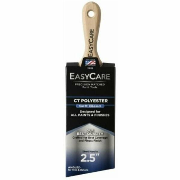 Gourmetgalley 2.5 in. EC Series Short Angled Brush, 6PK GO3859120